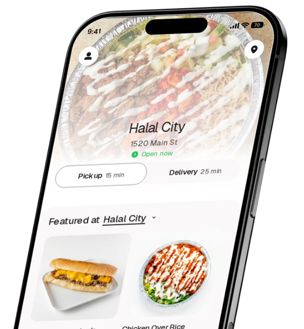 Halal City app preview