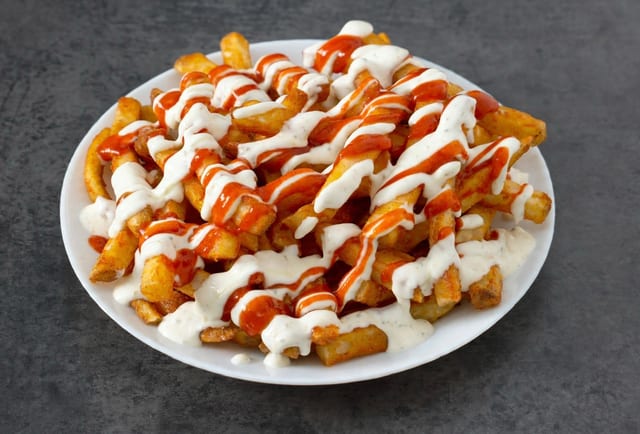 Sauced Up Fries.