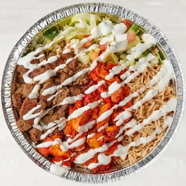 Combo Over Rice.