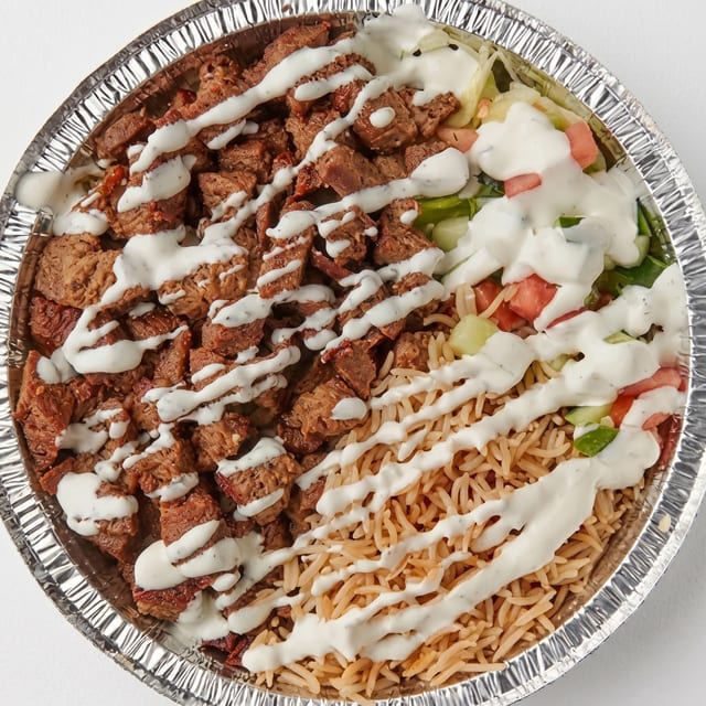 Lamb Over Rice.