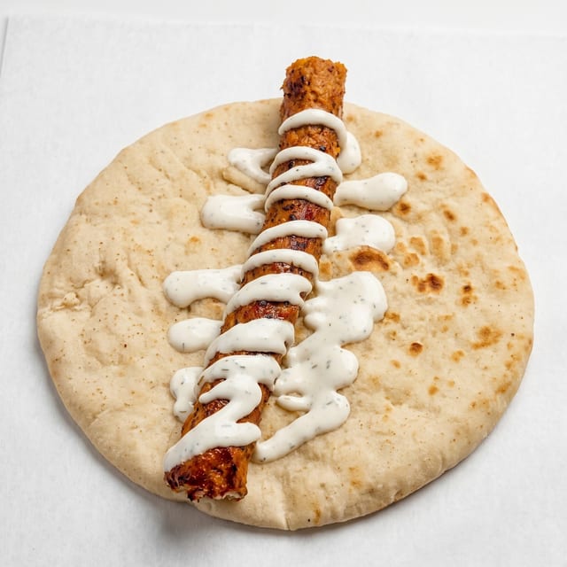 Chicken Kabob Roll.