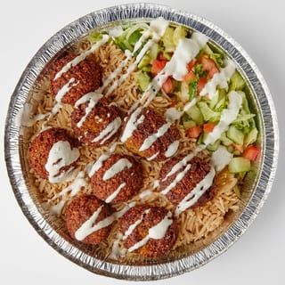 Falafel Over Rice